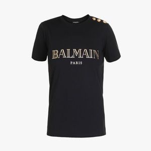 Balmain T Shirt For Women Black Small